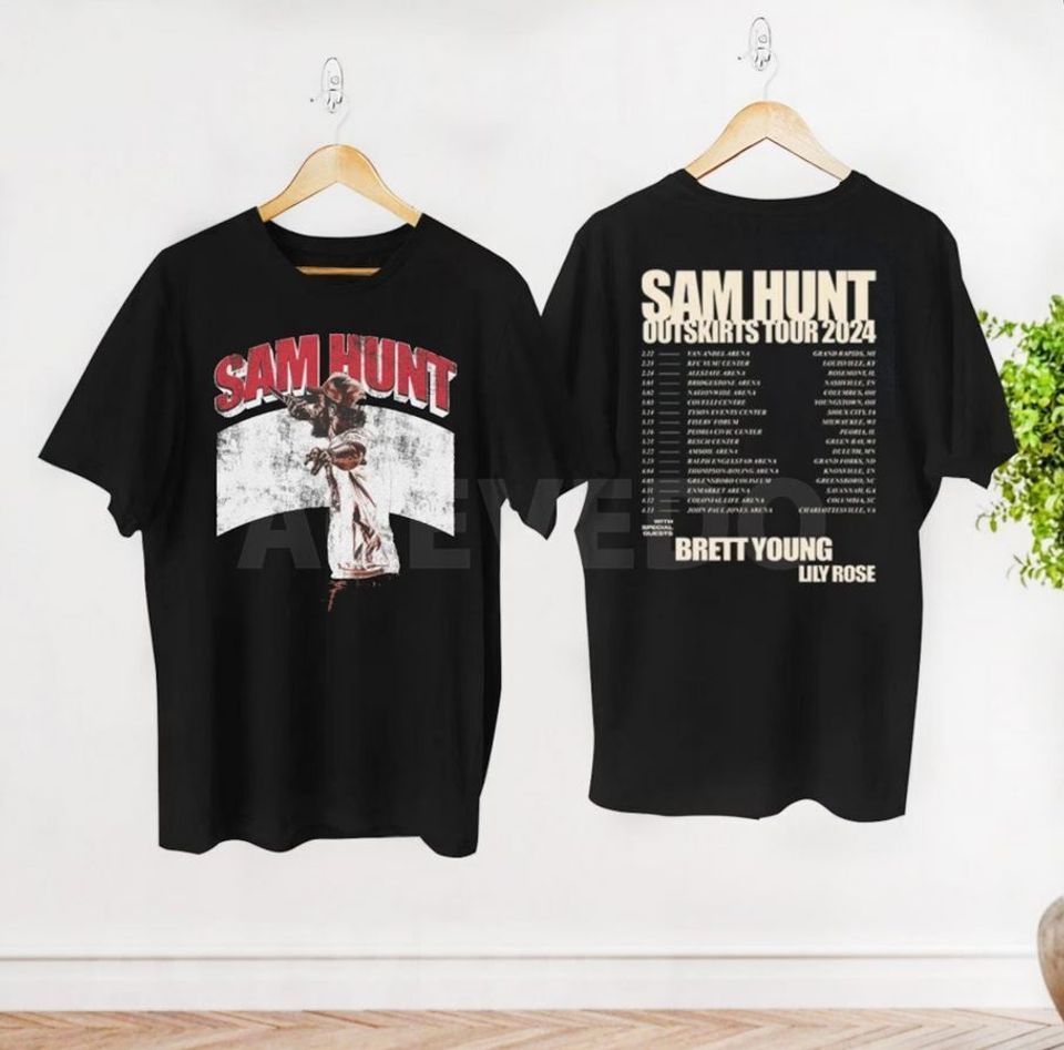 2024 Sam Hunt Outskirts Tour T-Shirt