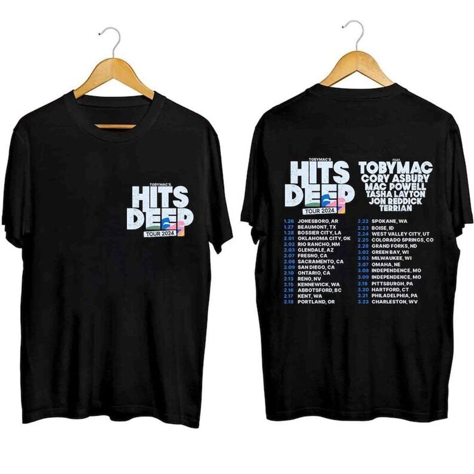 TobyMac Hits Deep Tour 2024 Shirt