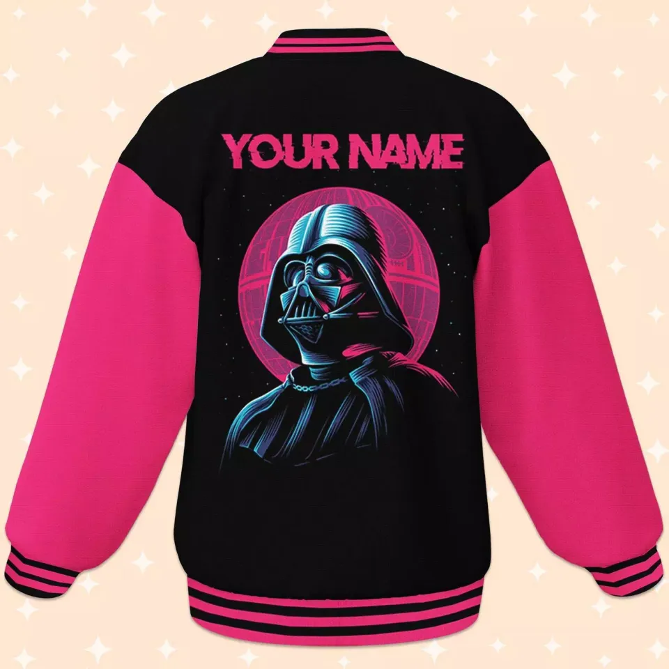 Personalize Star Wars Darth Vader, Unisex Baseball Outfit, Baseball jacket