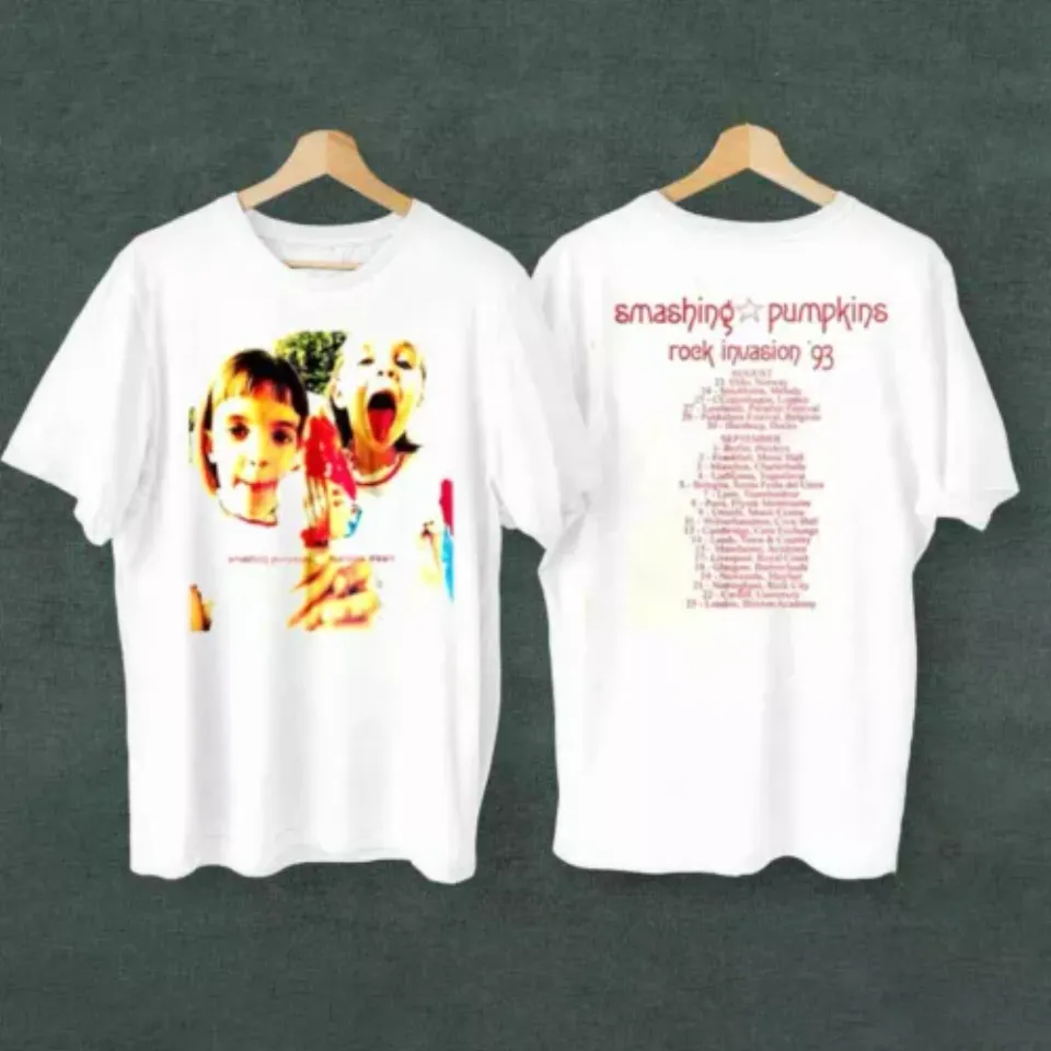 The Smashing Pumpkins Siamese Dream 1993 Vintage Double Sided T-Shirt