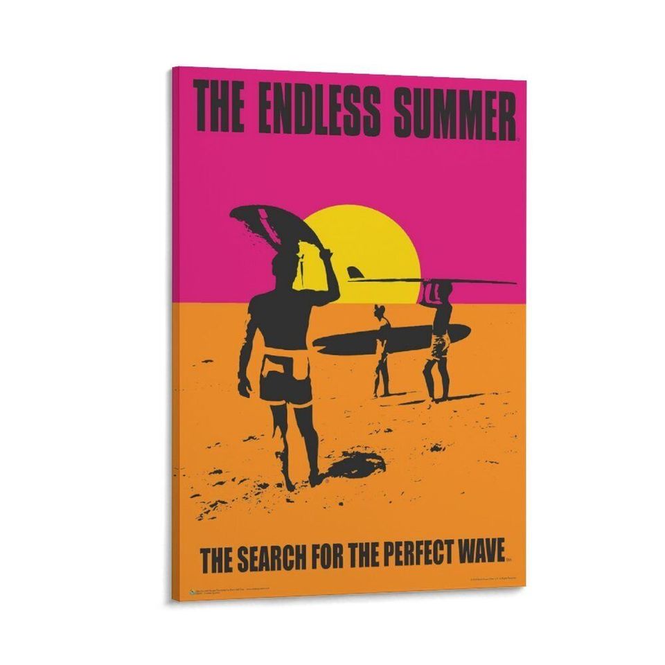 The Endless Summer Movie Poster Canvas