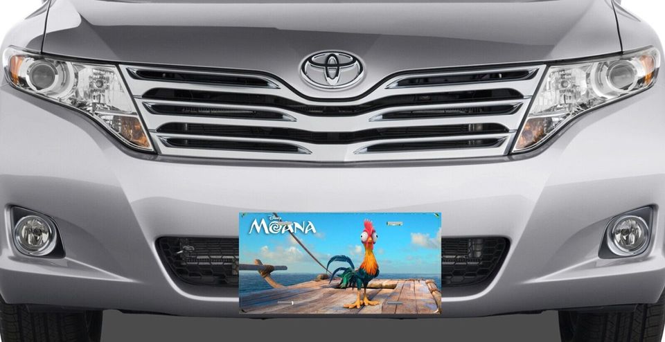 Disney Moana - Hei Hei Chicken License Plate