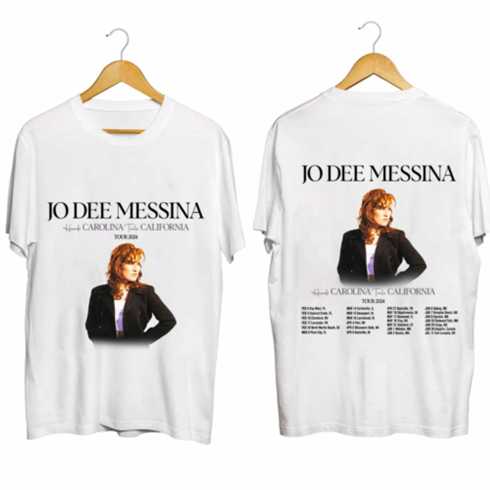 Jo Dee Messina 2024 Tour Heads Carolina Tails California Shirt