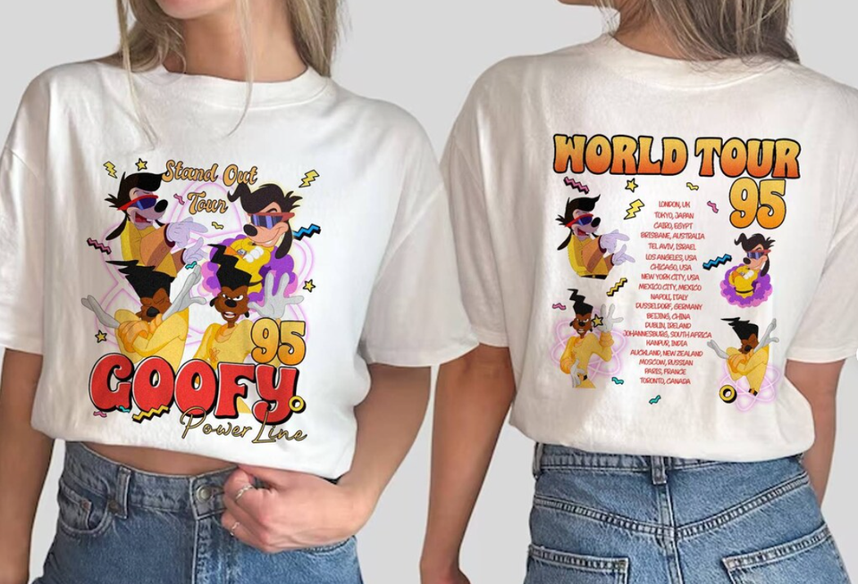 Powerline Stand Out Tour 95 Shirt, Goofy Powerline Shirt