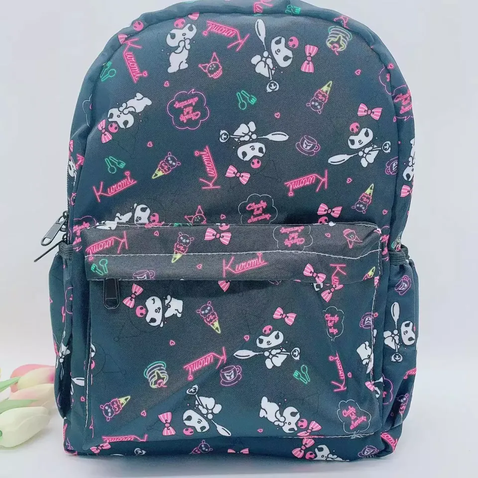 Anime Kuromi Backpack, Girl Gifts, School Gifts, Sanrio Character Backpack