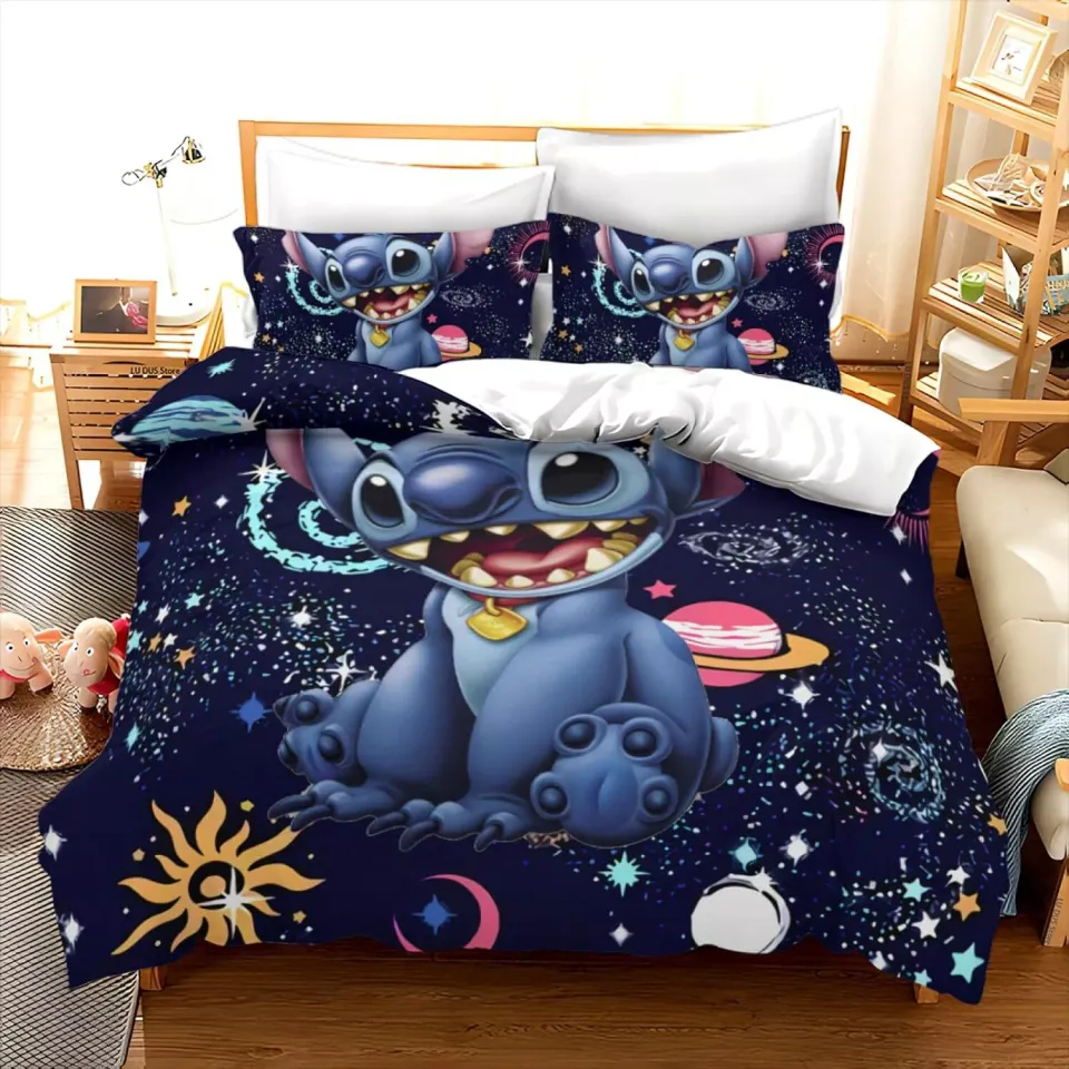 Amazing Stitch On The Space Disney Bedding Set