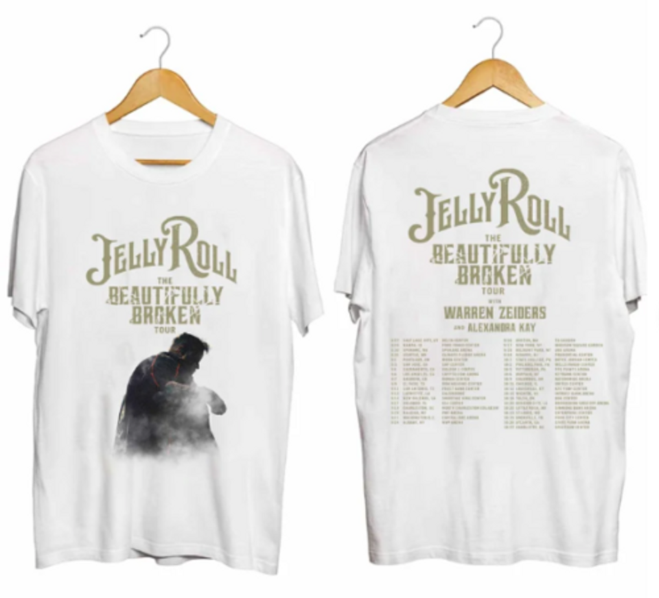 Jelly Roll The Beautifully Broken Tour 2024 Shirt,