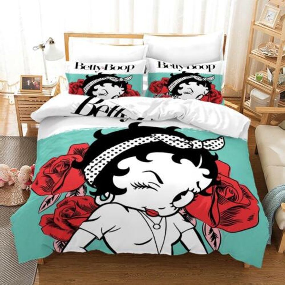 Betty Boop Bedding Set Quilt Bedding Set