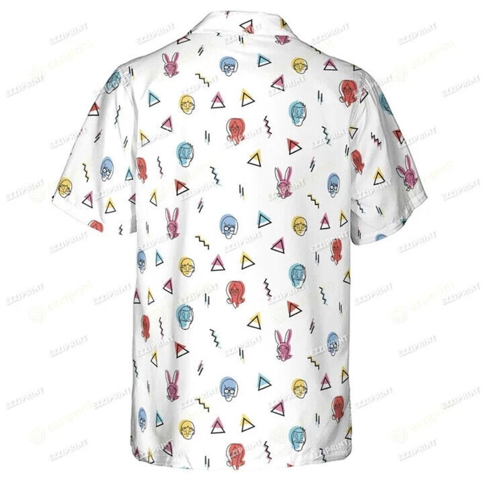 BOB'S BURGERS Patterns Hawaiian Shirt