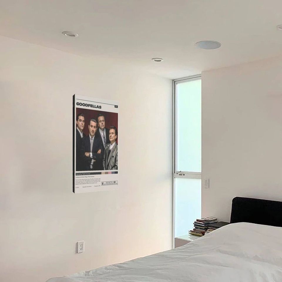 Goodfellas Movie Poster Pop Canvas Poster Bedroom Living Room Decor