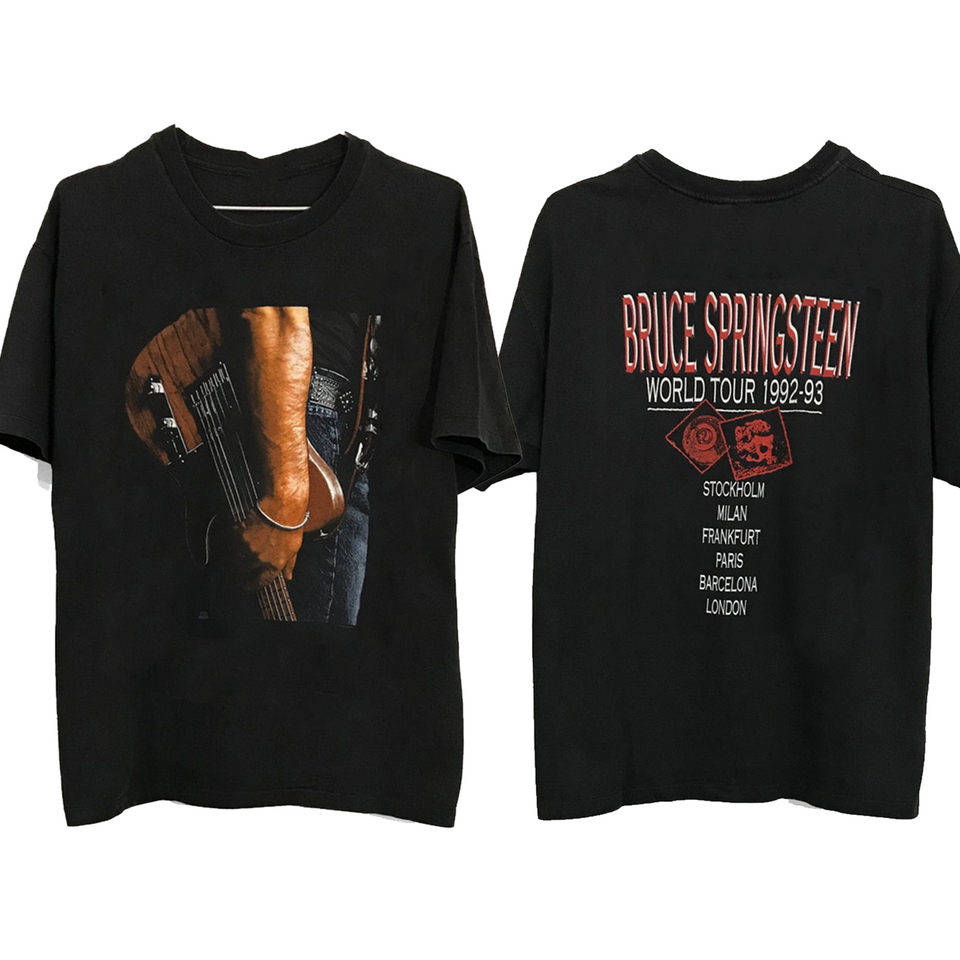 Vintage 1992 BRUCE SPRINGSTEEN World Tour Double Sided Shirt