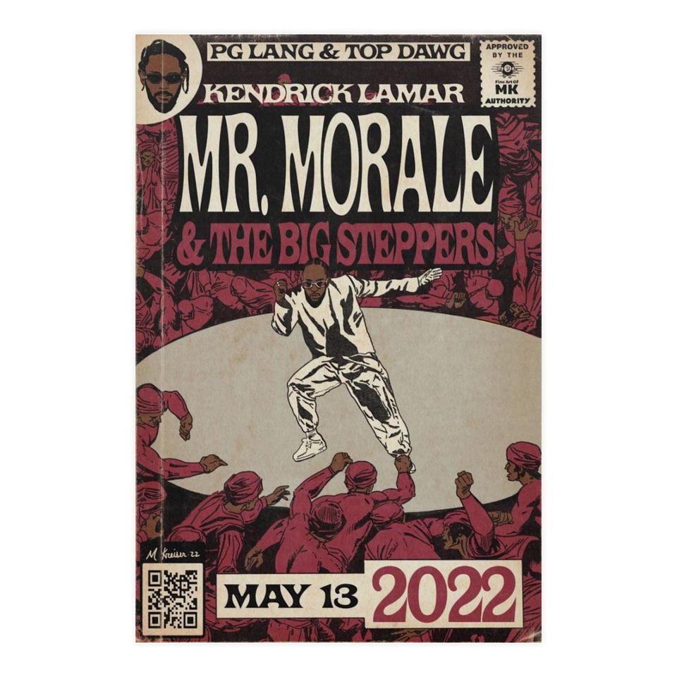 Kendrick Lamar- Mr.Morale & The Bug Steppers- Posters