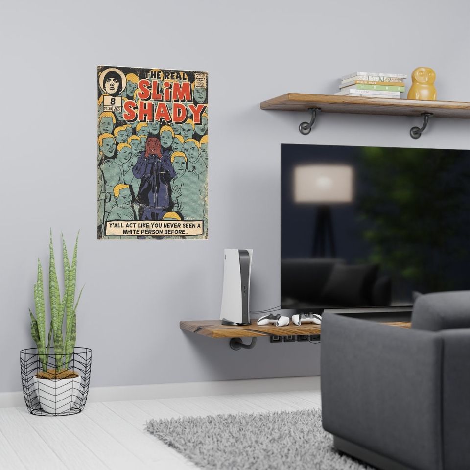 Eminem & Dr. Dre - The Real Slim Shady Poster