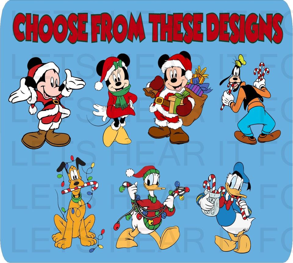 Disney Christmas Polo Shirt