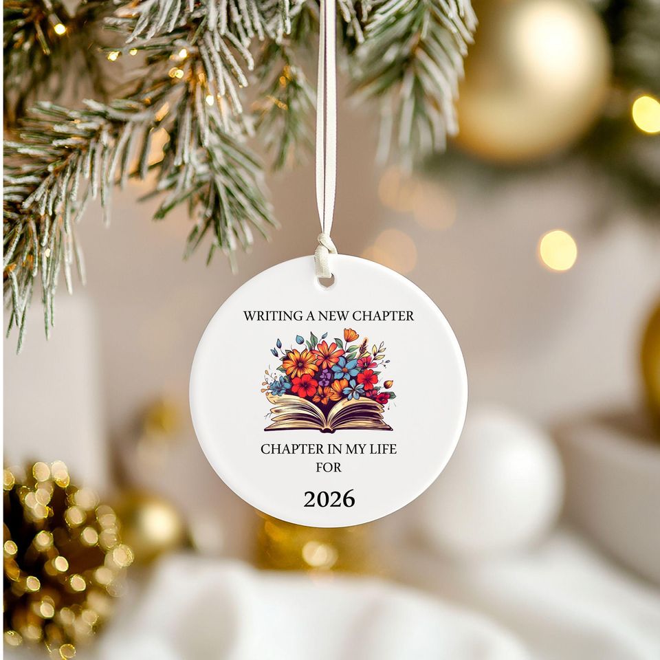 New Chapter Book Ornament: Positive Affirmations, Gift Box