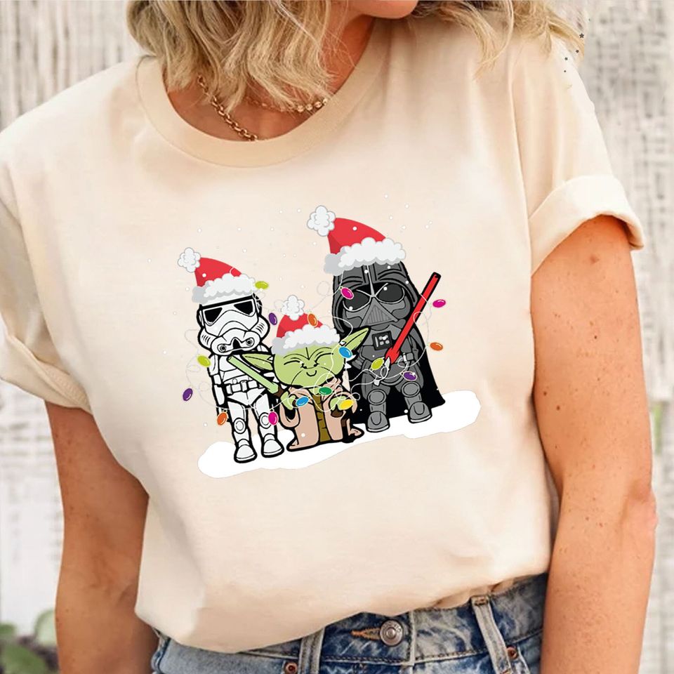 Star Wars Funny Christmas Sweatshirt, Disney Christmas Sweatshirt