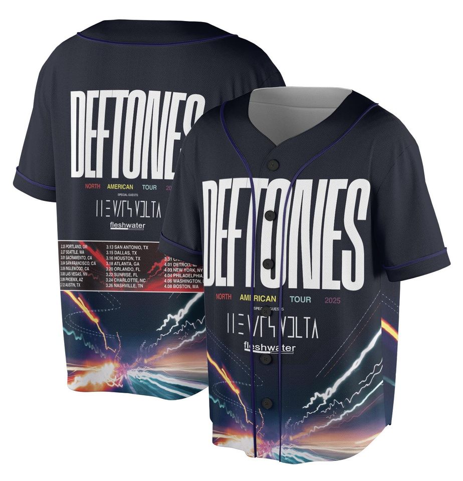 Deftone 2025 North American Tou Jersey