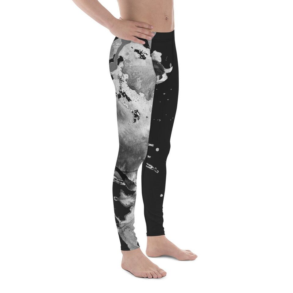 Men's Leggings - Men's pants - Premium Active Buttery Soft Workout pants - Athletic