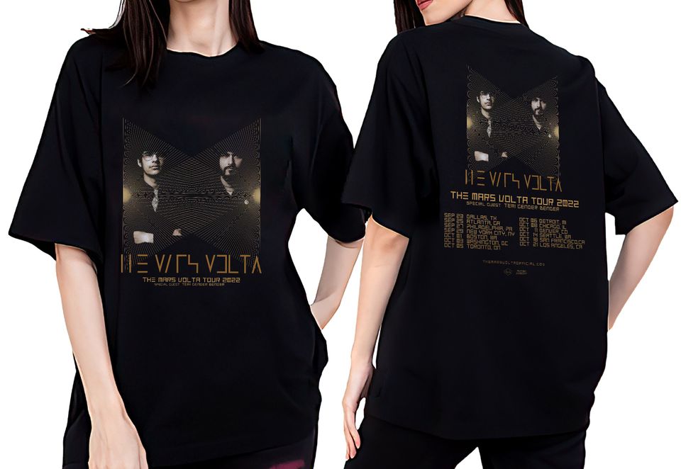 Double Sided Duo The Mars Volta Tour 2022 Hoodie