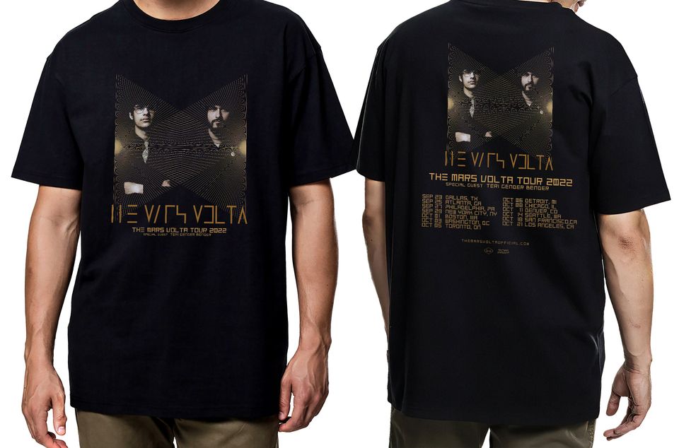 Double Sided Duo The Mars Volta Tour 2022 Hoodie