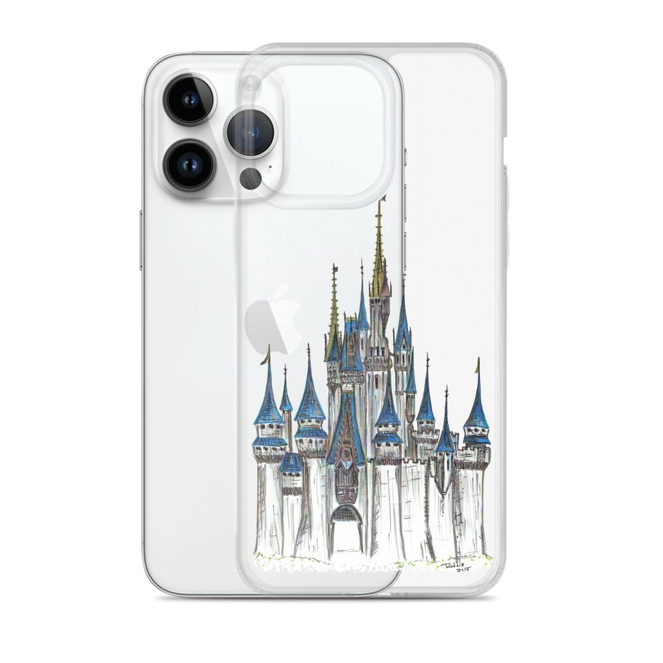 CLEAR EDITION Cinde Castle Phone Case  - Magic Kingdom iPhone case  - Gift - iPhone
