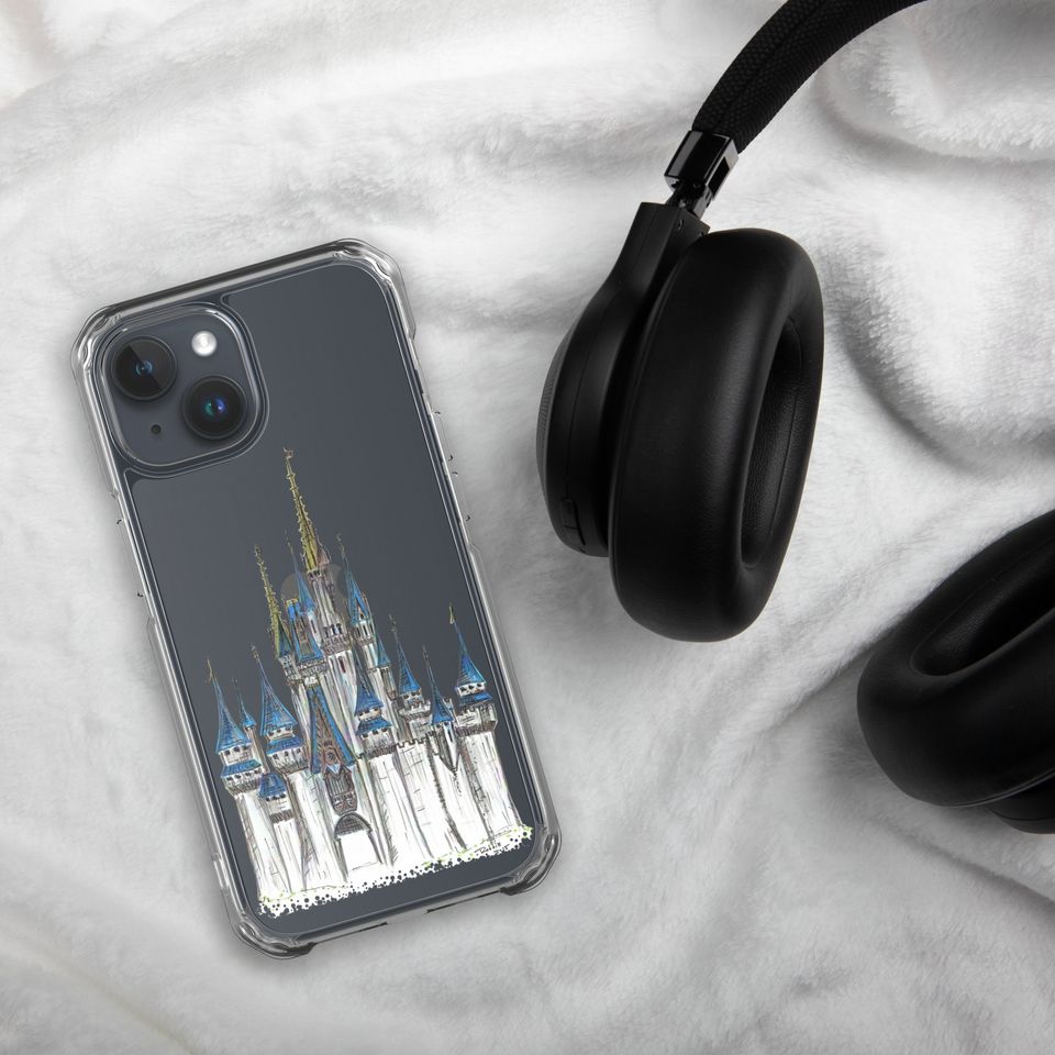 CLEAR EDITION Cinde Castle Phone Case  - Magic Kingdom iPhone case  - Gift - iPhone
