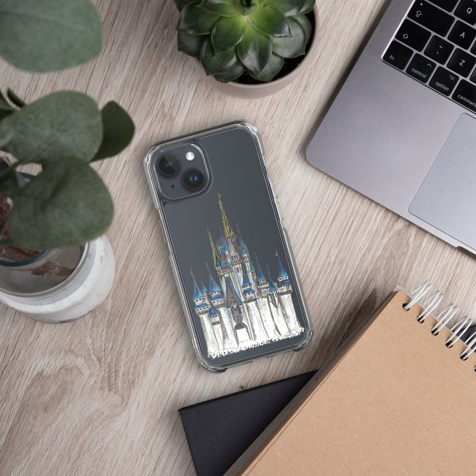 CLEAR EDITION Cinde Castle Phone Case  - Magic Kingdom iPhone case  - Gift - iPhone