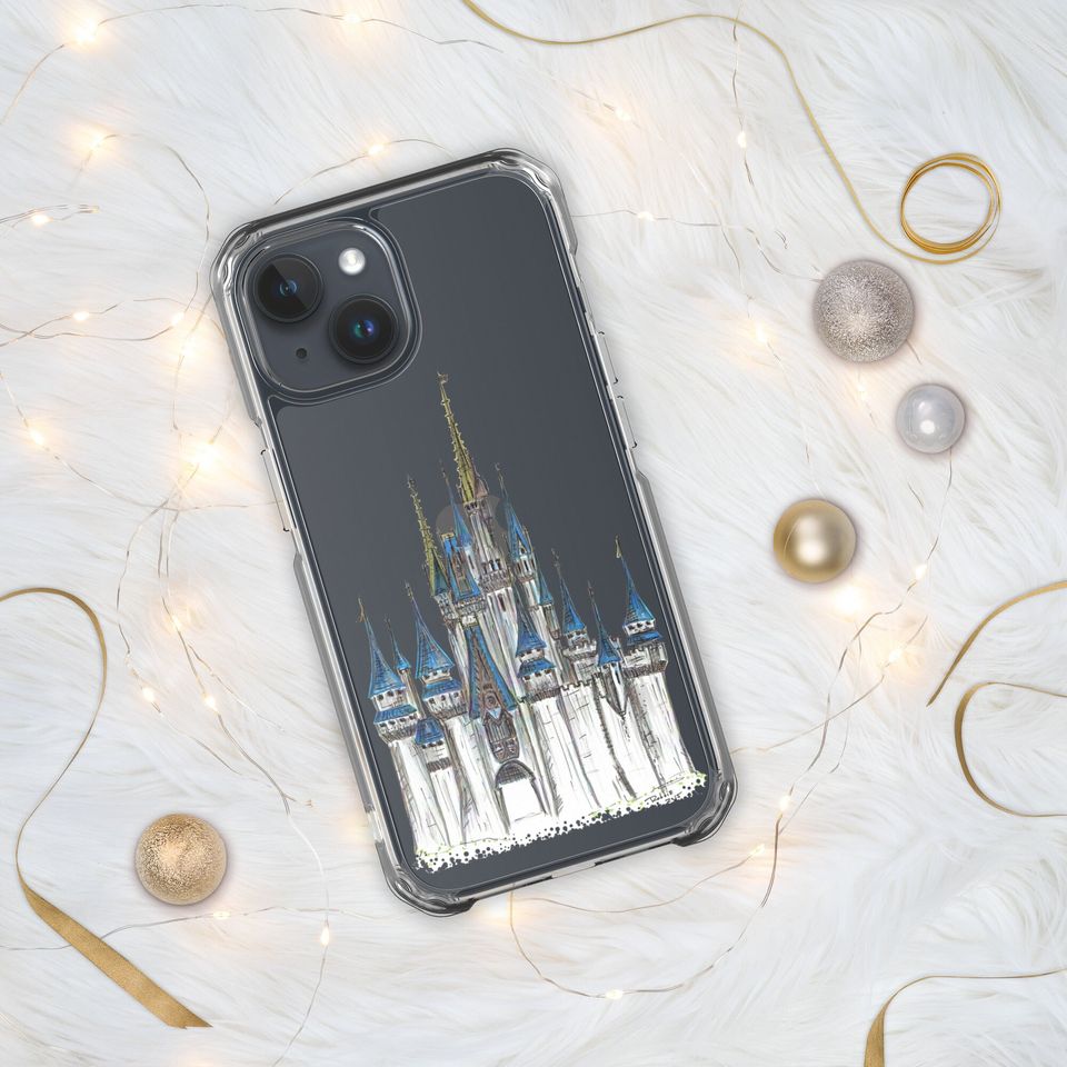 CLEAR EDITION Cinde Castle Phone Case  - Magic Kingdom iPhone case  - Gift - iPhone