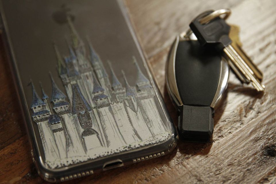 CLEAR EDITION Cinde Castle Phone Case  - Magic Kingdom iPhone case  - Gift - iPhone