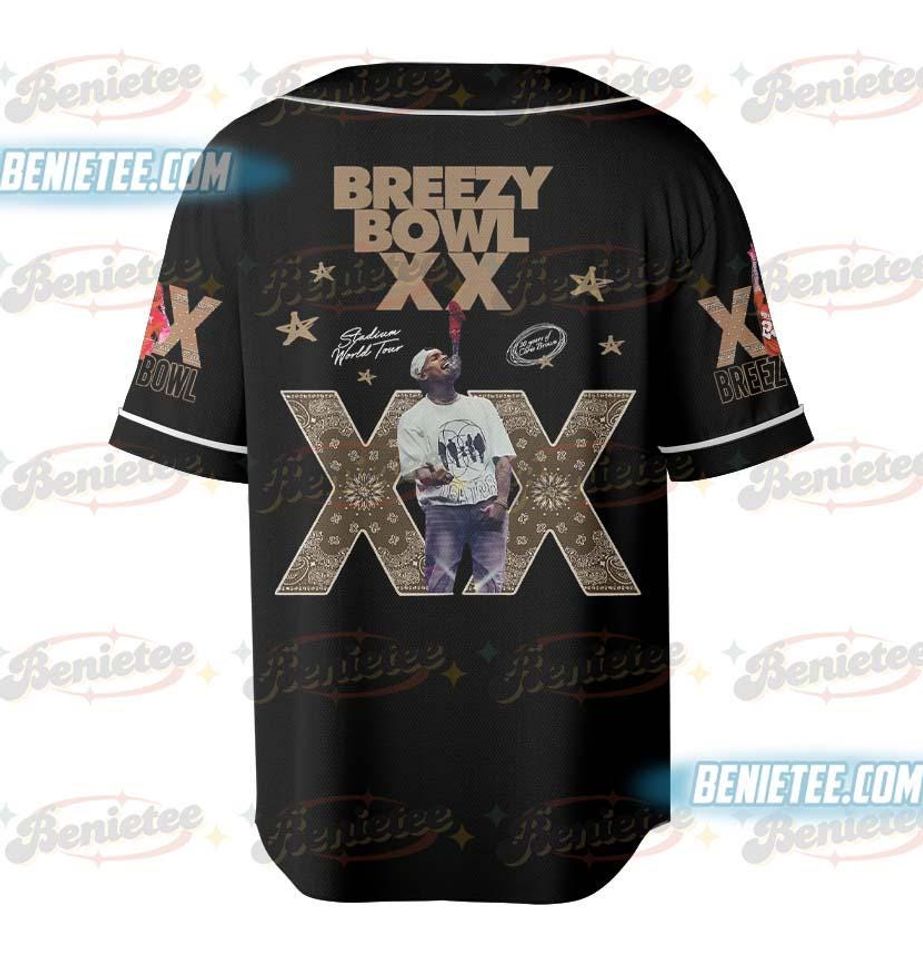 Tour Chris Brown Concert Baseball Jersey