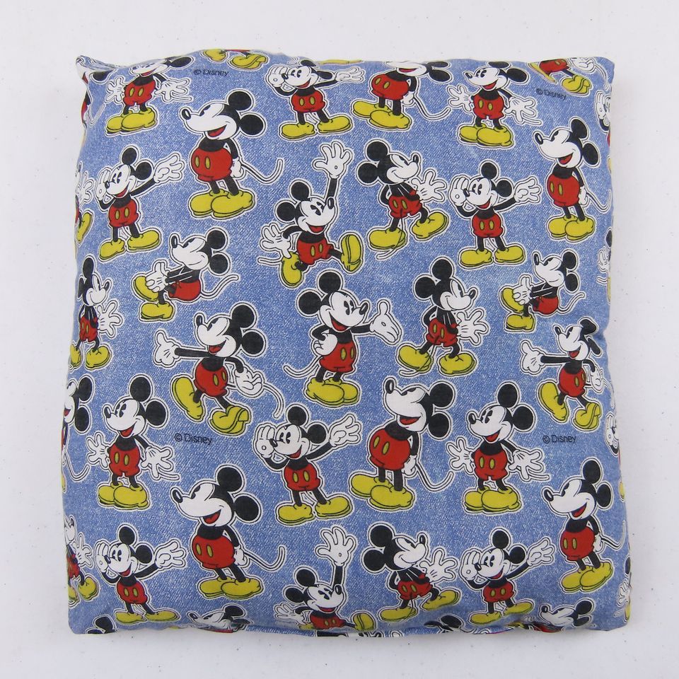 Vintage Mickey Mouse square pillow