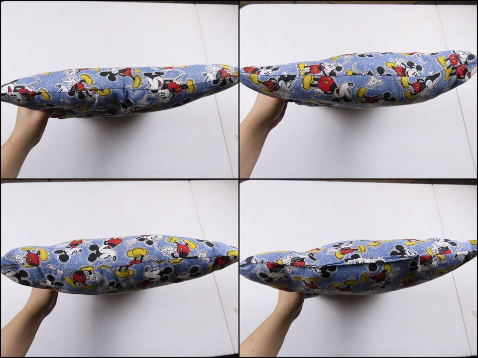 Vintage Mickey Mouse square pillow