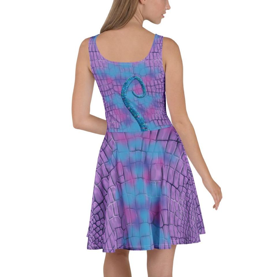 Purple Lizard Randall Boggs Costume Skater Dress