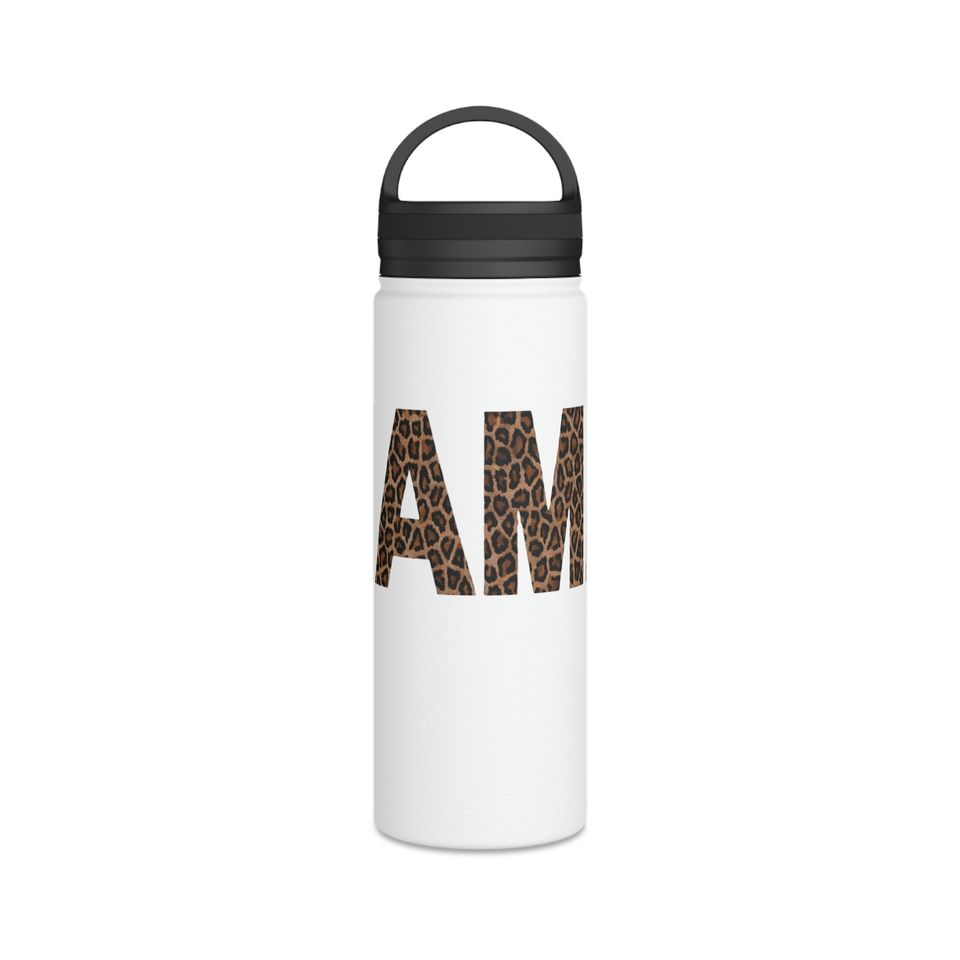 Mama Stainless Steel Water Bottle, Handle Lid- 3 Sizes