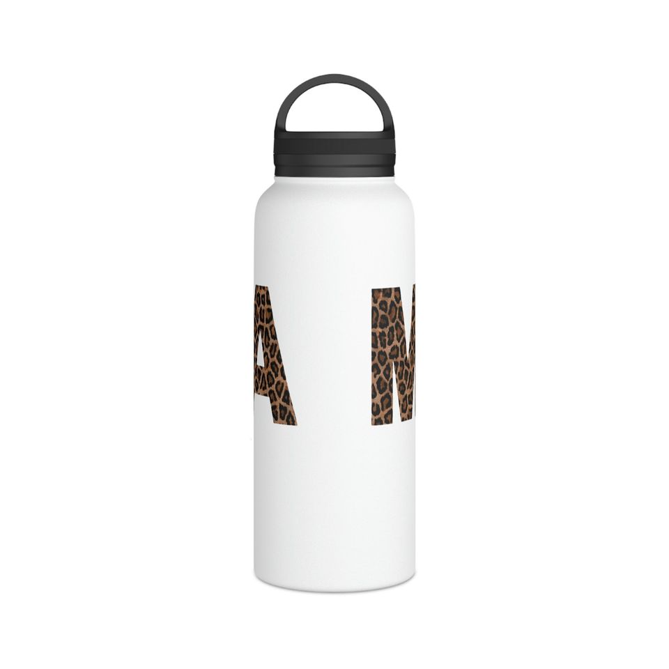 Mama Stainless Steel Water Bottle, Handle Lid- 3 Sizes