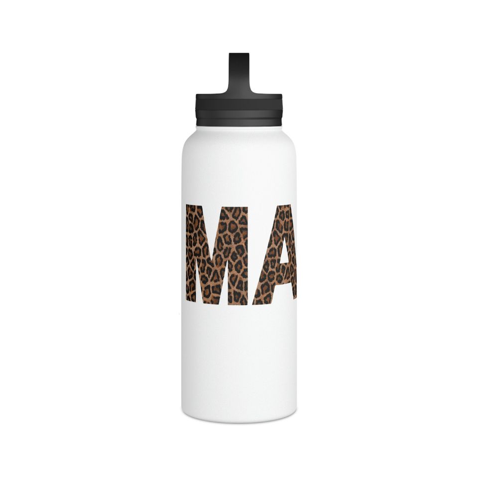 Mama Stainless Steel Water Bottle, Handle Lid- 3 Sizes
