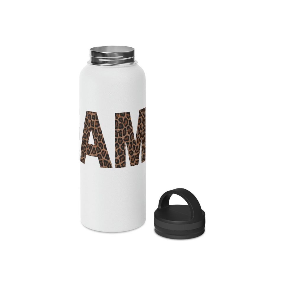 Mama Stainless Steel Water Bottle, Handle Lid- 3 Sizes
