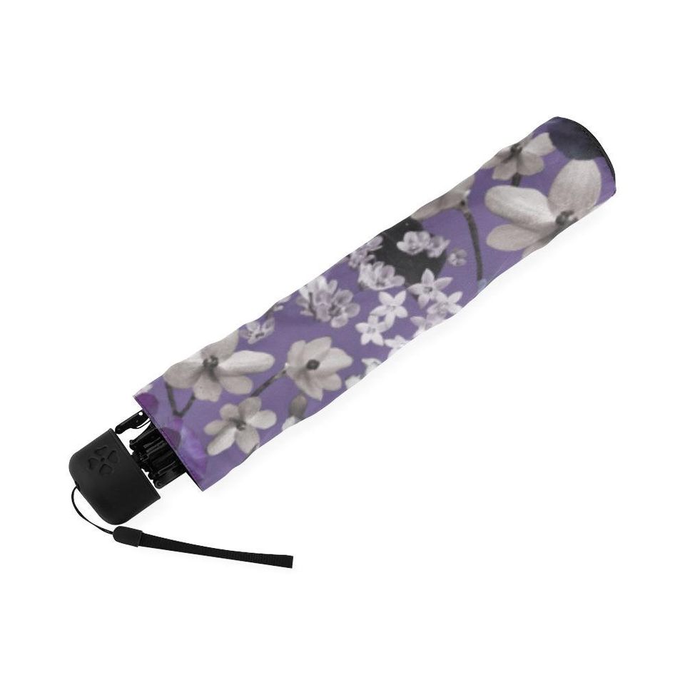 Lalia Lilac Floral Flower Umbrella