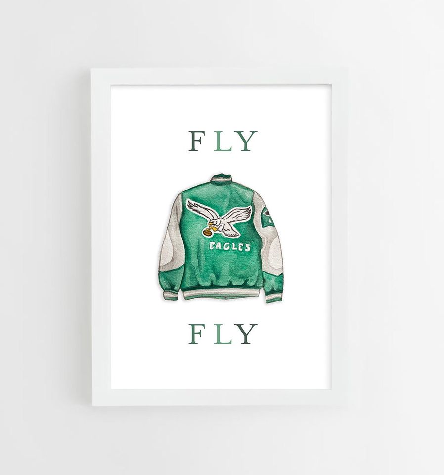 Philadelphia Eagles Fly Eagles Fly Print