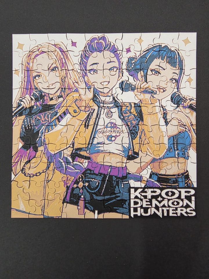 KPop Demon Hunters 3D Printed Puzzle