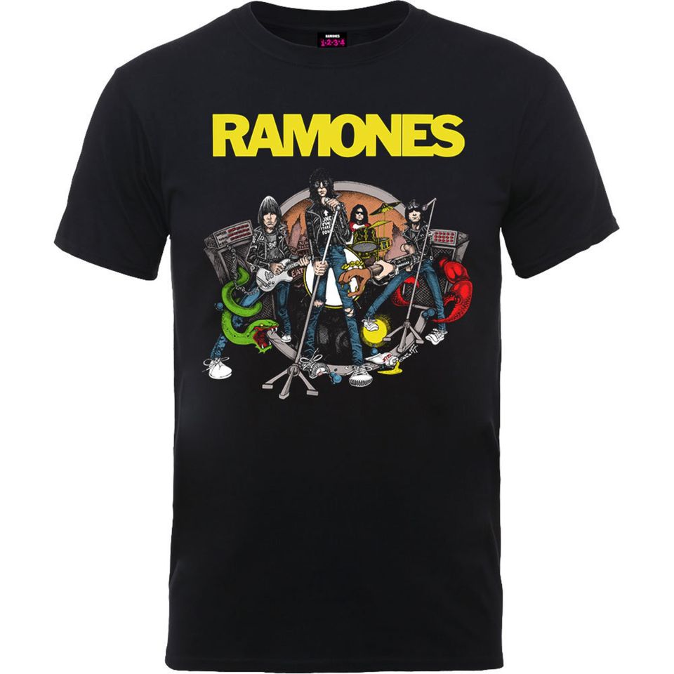 The Ramones Road to Ruin Punk Rock Tee T-Shirt \