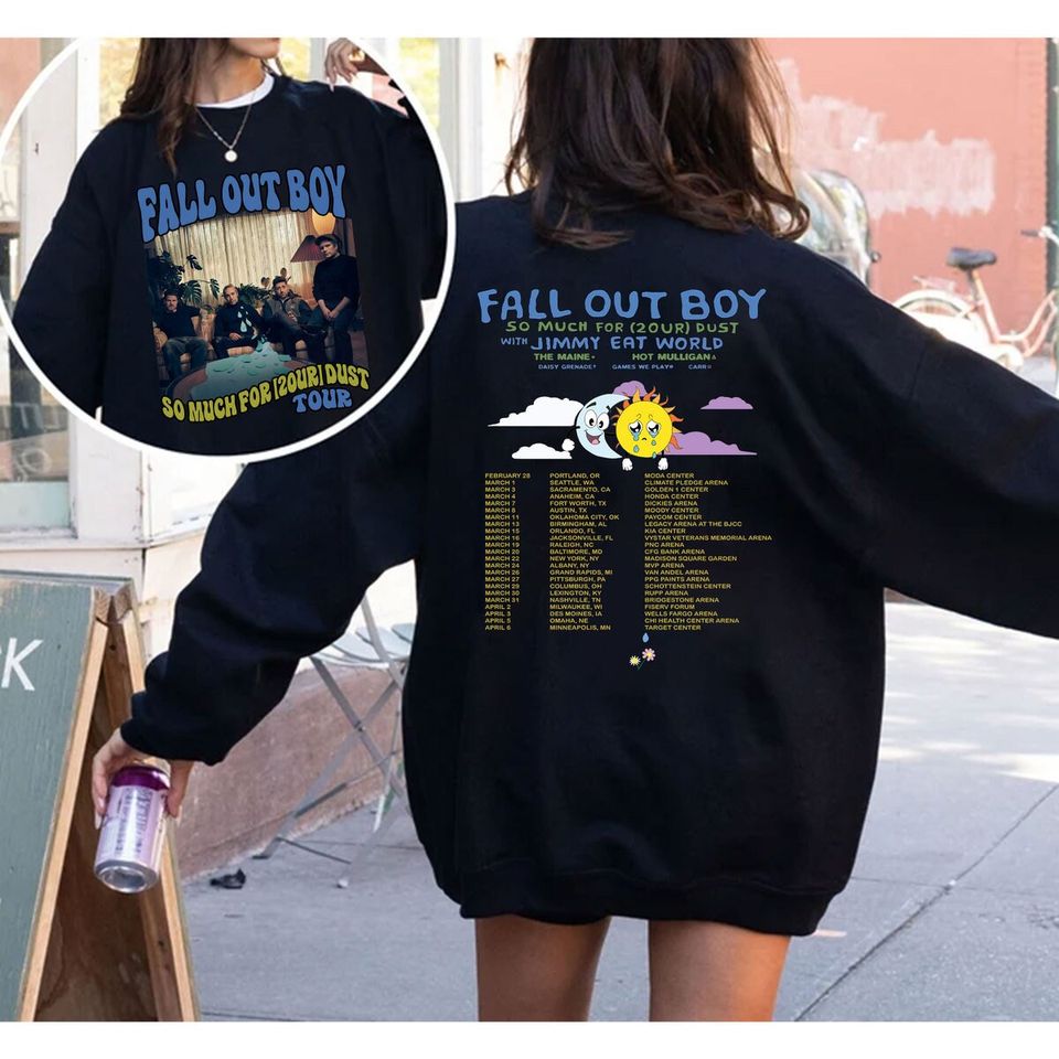 Fall Out Boy Tour 2024 Sweatshirt