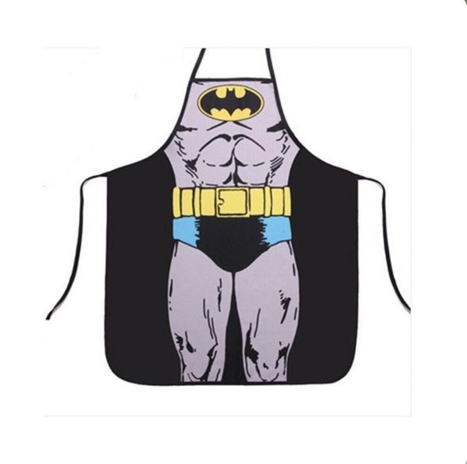 Batman Funny cartoon Kitchen Cooking Chef Novelty Funny BBQ Party Apron