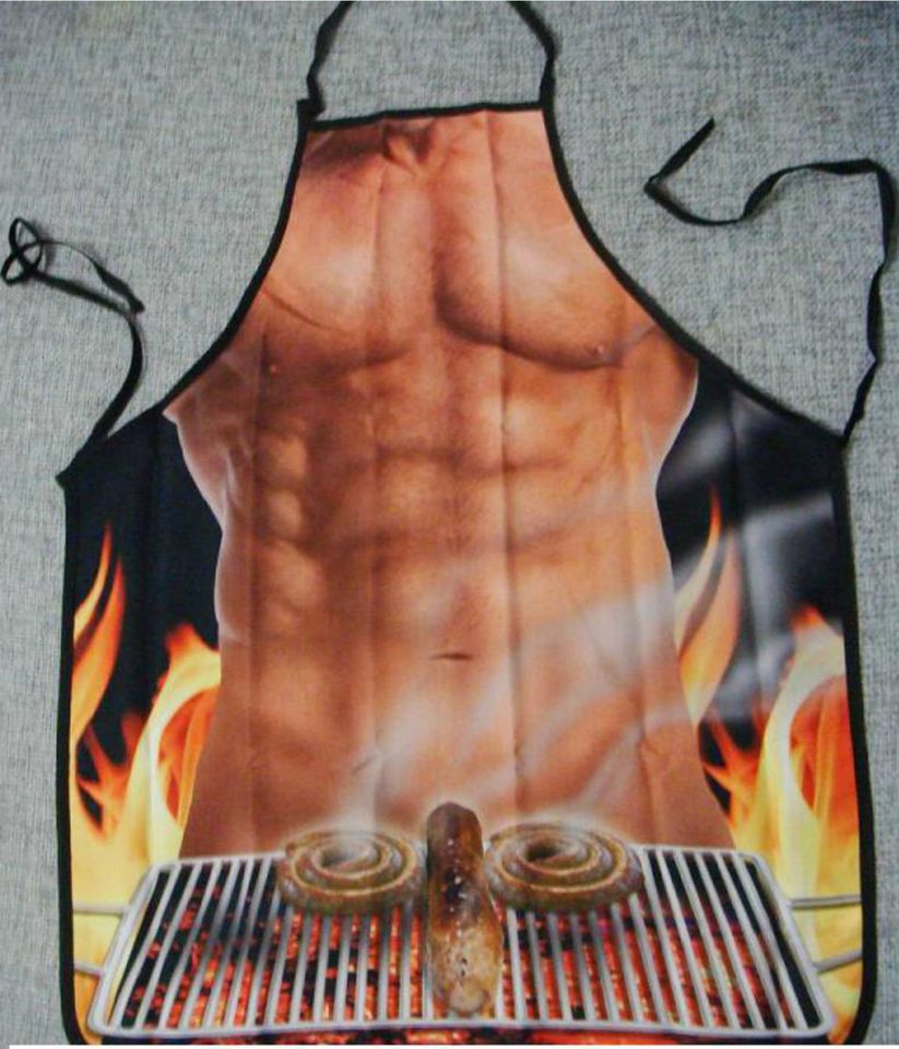 Chef, cook, BBQ funny apron