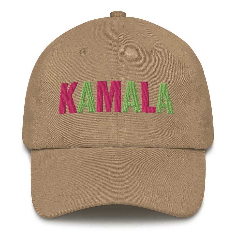 Kamala Embroidered Dad Hat Cap | Biden Harris  Vice President Sorority Alpha Kappa