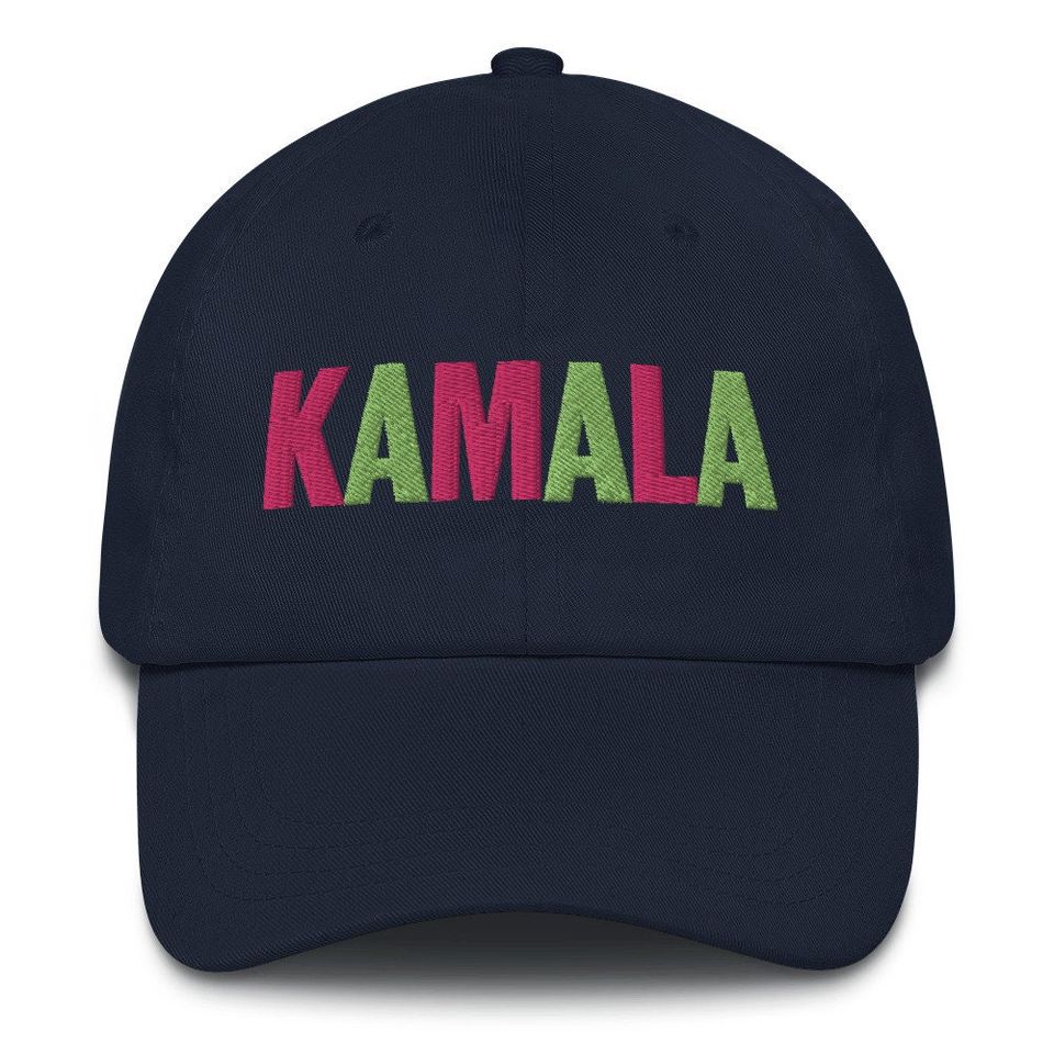 Kamala Embroidered Dad Hat Cap | Biden Harris  Vice President Sorority Alpha Kappa