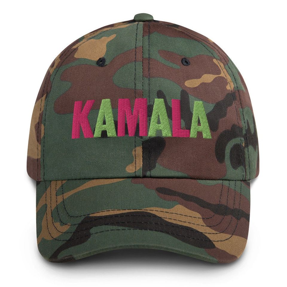Kamala Embroidered Dad Hat Cap | Biden Harris  Vice President Sorority Alpha Kappa