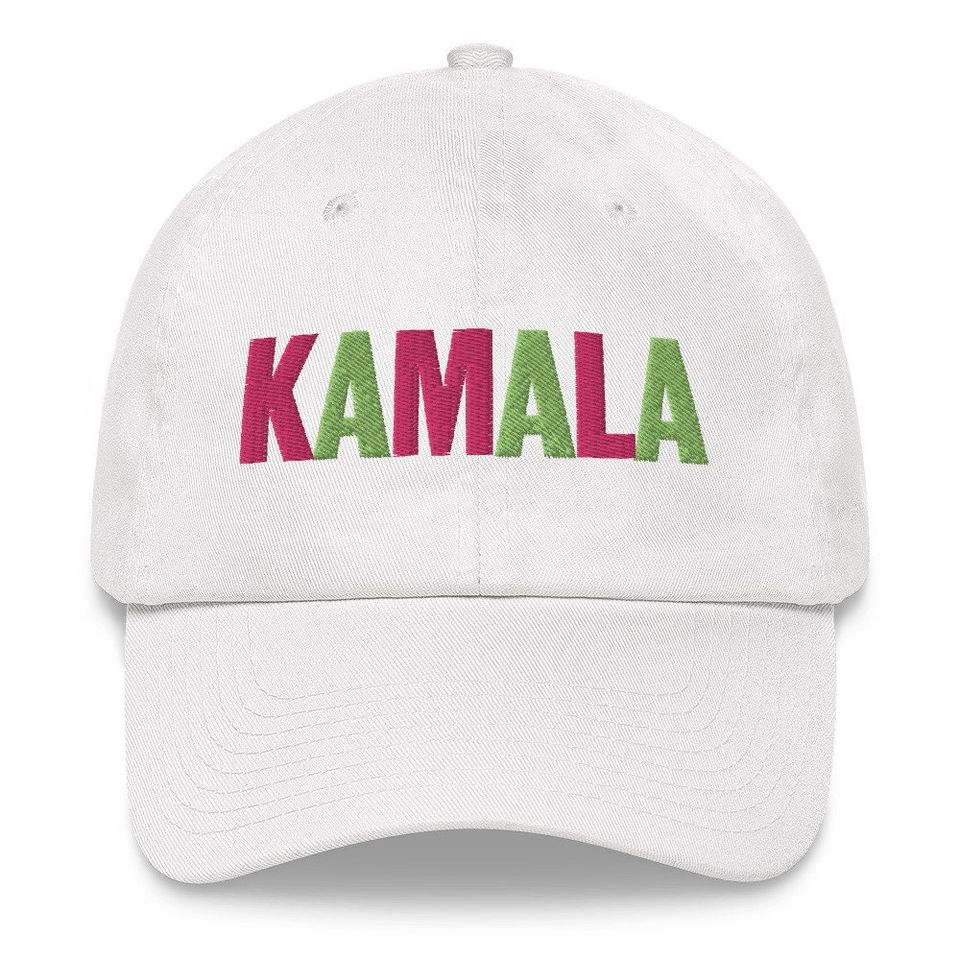 Kamala Embroidered Dad Hat Cap | Biden Harris  Vice President Sorority Alpha Kappa