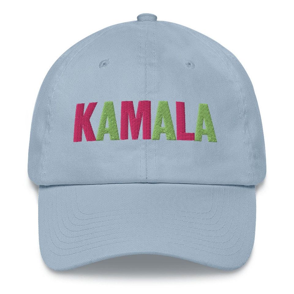 Kamala Embroidered Dad Hat Cap | Biden Harris  Vice President Sorority Alpha Kappa
