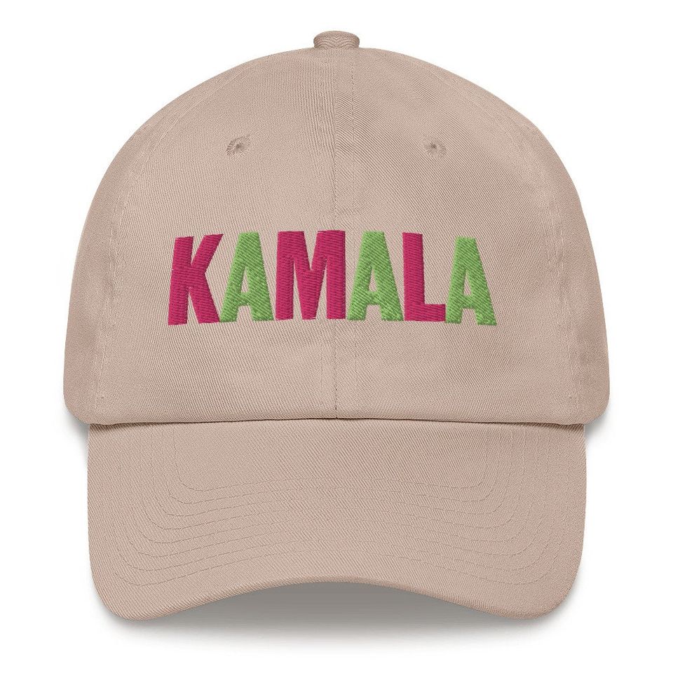 Kamala Embroidered Dad Hat Cap | Biden Harris  Vice President Sorority Alpha Kappa